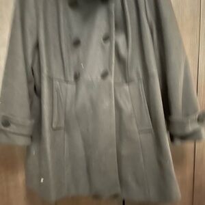 dressbarn Black Pea Coat